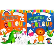 [ MTM ] Activities To Draw And Colour Ages 3 - 4+ H26