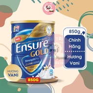 Abbott Ensure Gold Milk Can 850g Improved Formula Vanilla Flavor.