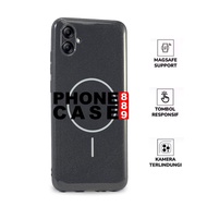 CASE MAGSAFE SAMSUNG A03 SAMSUNG A04 SAMSUNG A04E SAMSUNG A04S CASE MAGSAFE BLACK GLOSSY MAGNETIC MA