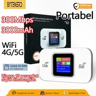 4G WiFi Wireless Router Modem 5G LTE Mini Modem Mobile Broadband WiFi 3000mAh Very Long Life 10-20m 