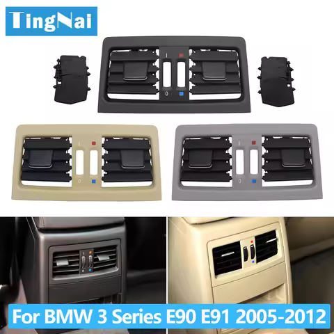 Car Rear Center Console Heater AC Vent Grille Air Vent Panel For BMW 3 Series E90 E91 335i 328i 318i