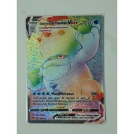 Pokemon galarian darmanitan vmax hyper rare rainbow vivid voltage card