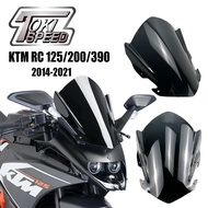 For KTM RC125 RC200 RC390 2014-2021 RC 390 Windshield Windscreen Air Deflector Motorcycle Front Scre