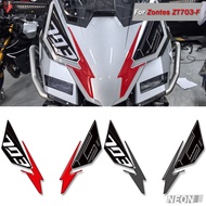Handguard Handshield For Zontes ZT703-F ZT-703F ZT 703F 703 F Tank Pad Cap Protection Front Mudguard