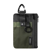 Minimalist RFID Blocking Small Wallet with ID WindowWaterResistant Zip Id Case Wallet with Lanyard K