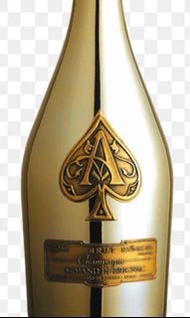 Champagne Armand de Brignac Brut Gold 黑桃 A 黃金香檳