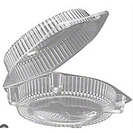 LOT OF 100 H28 PLASTIC BOXES FOR CAKES......