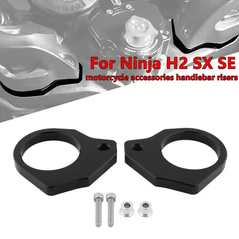 motorcycle accessories handlebar risers aluminum alloy FOR Kawasaki H2SXSE H2 SX SE H 2 2019 2020 20