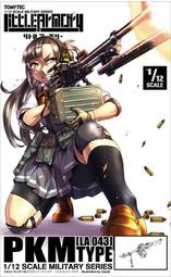 玩具e哥 Tomytec 1/12 迷你武裝 LA043 PKM 通用機槍 代理 28839