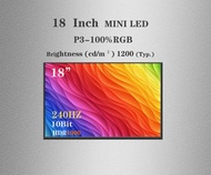 Portable gaming screen 18 inch monitor 2.5 K 240 Hz 100% DCI-P3 HDR1000 FreeSync used for PC dp1.4 C