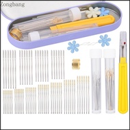 Zone Large Eye Sewing Needle 11 Sizes with Case for Hand Sewing Clothes Repair