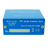 Magnetic Antenna Amplifier Portable 250MW Passive Loop Antenna SMA/BNC/3.5MM Audio Low Loss Broadban