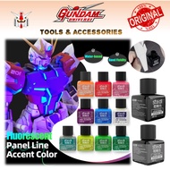 STEDI Brand Water Base Acrylic Paint Fluorescent Color Lining Panel Line Accent Color Black Gray 40g