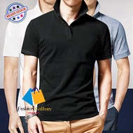 Solid  Ready Stock Polo T-shirt Baju Kolar" 100% Premium Cotton Baju lelaki & Perempuan