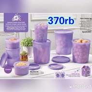 toples tupperware / deco canister set