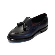 MANGO MOJITO รองเท้าหนังรุ่น ML Tassel Loafer สี Black [Made to Order สั่งตัด]