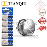 TIANQIU Lithium Battery CR2032 3V Battery 5 pcs/pack