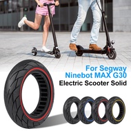 อะไหล่ยางรถยนต์รังผึ้งยางทนทาน Skuter Listrik ขนาด10*2.5นิ้วสำหรับ Segway Ninebot MAXG30 Skuter Listrik อุปกรณ์เสริม