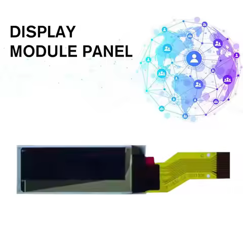 0.91" 12832 128x32 12Pin 12P SSD1306 Serial SPI PMOLED OLED Display Module Panel For Ledger Nano Scr