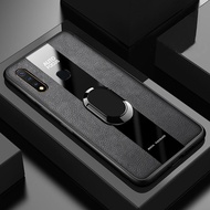 LANLIN For Vivo Y11 / Y12 / Y15 / Y17 Phone Case Shockproof Luxury Skinned PU Leather Back Cover For