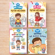 Flash cards help develop language EVON BABY - SELF-UP BABY THEME Flash card for kid Flash card for b
