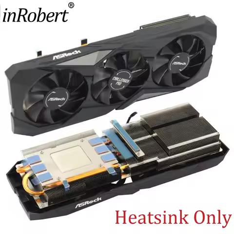 New Heatsink Cooler Fan Replacement For ASROCK AMD Radeon RX 5600 XT RX5700 XT CHALLENGER PRO Graphi