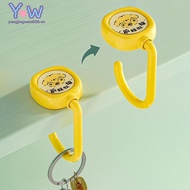 YANGWEN 2PCS Purse Hook For Table,Purse Hanger For Table Desk Hook Handbag Hangers High Strength Bag