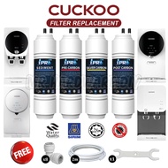 CUCKOO Water Filter Cartridge Replacement Set 4 in 1 For Cuckoo Water Purifier King Top / Icon Top /