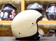 St Helm Bell Scout Air Vintage White Half Face Helmet Original Usa