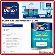 DULUX Aura Speed Undercoat 5 Litre (Cat Alas Kayu/Besi)