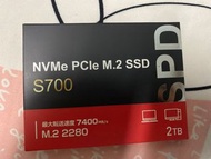 SPD S700 PCIe Gen4x4 NVMe SSD 2TB