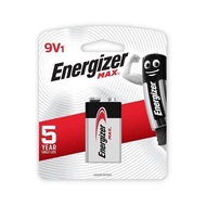 Energizer Max 9 V Battery, Premium Alkaline 9 Volt Battery (1 Battery)