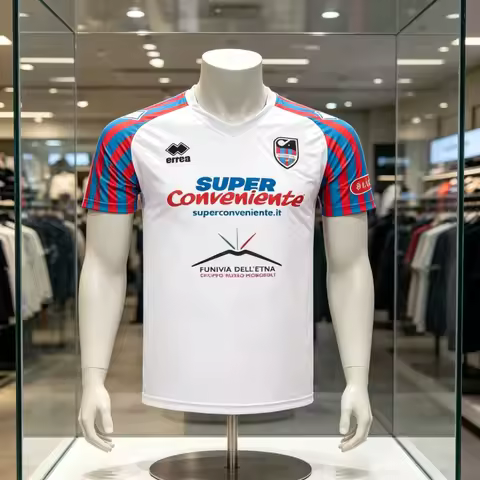 2026 Catania Club Men's and Women's Breathable Flexible Comfortable Sweat-absorbing T-shirt Personal