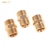 High Pressure Washer Hose Extension Connector Adapter Copper M22 14mm & 15mm