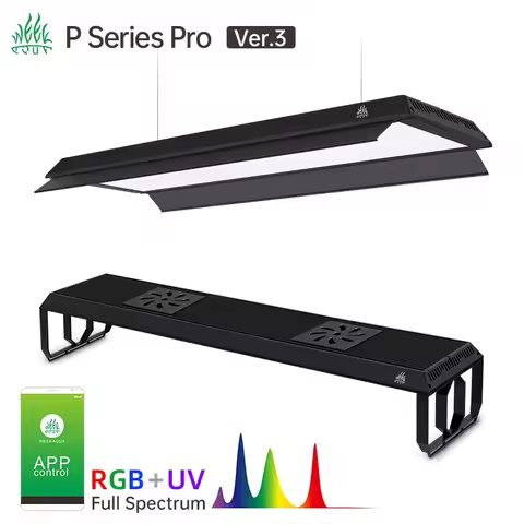 Week Aqua P600/P900/P1200 PRO Ver.3 Planted Grass Growth Lamp Aquatic Full Spectrum RGB+UV Freshwate