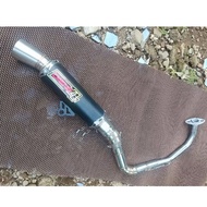 Open pipe Canister Daeng sai4 1set 51mm Big Elbow for Mio i125 Mio sporty Mio soul i125 Mio soulty M