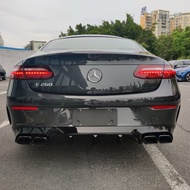 Mercedes-Benz E260 E300 Coupe E63 Front Bumper Grille Rear Lip AMG Large Surrounding Modification Pa