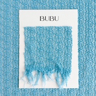 Blue Lace Woven Fabric Bright Yarn Mesh Gauze Lace Fabric Mesh Fabric