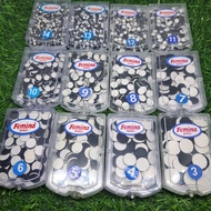 Black Pottu/ Black Bindi/ Femina Sticker Pottu/ Bindi (Black)