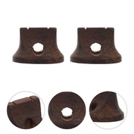 Erhu Bridges 2Pcs Black Ebony Erhu Bridges Practical Musical Instrument Parts Erhu Bridges Urheen