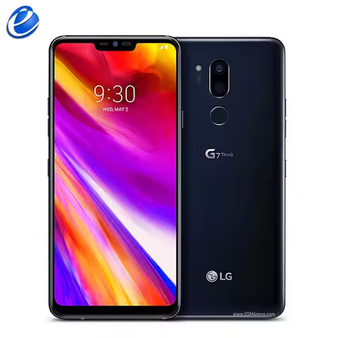 Original Unlocked LG G7 ThinQ G710 G710EAW LTE Dual 16MP 6.1" 64GB 128GB ROM 4G RAM NFC Android Cell