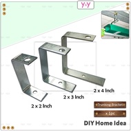 Y&Y Eco 2 / 3 / 4 Metal Trunking Bracket / C Bracket / U Bracket / Construction Wiring Cabling