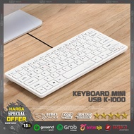 Mini USB Keyboard K1000 78Key White Laptop Keyboard PC Slim Cable !!