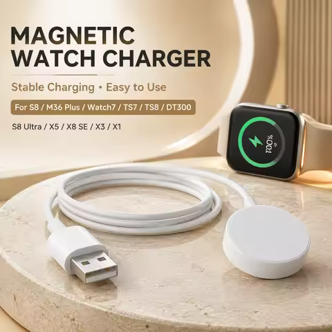 Magnetic Charging Cable For S9/S8/M36 Plus/Watch7/TS7/TS8/DT300/X8 SE, Universal Wireless Charger fo