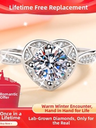 KAFANDENG | Cultivated Diamond Ring for Women PT950 Platinum