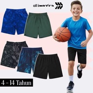 Aim Branded Original Fashion Sport Shorts for Boys 4-20 Years 3538