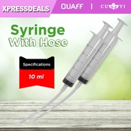 (4 pcs) Syringe with Hose for Printer / 100ml Cleaning Solution Printer and DTF | XPD
