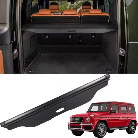 for MercedesBenz G Class AMG G63 SUV G500 G550 Cargo Cover 20192024 for Benz GClass Accessories Blac