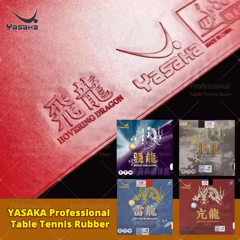 Original Yasaka Sticky Rubber Dragon Series Thunder Dragon Bolo Gragon Ping Pong Rubber ITTF Approve