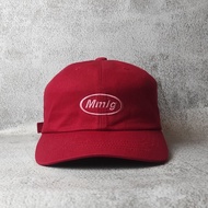 Topi MMLG Oval Logo red adjustable